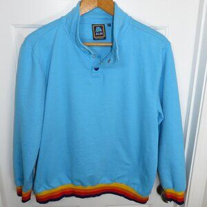 Aldi Gear 2023 Capsule Gear Aqua Unisex 1/4 Snap Pullover Size XL